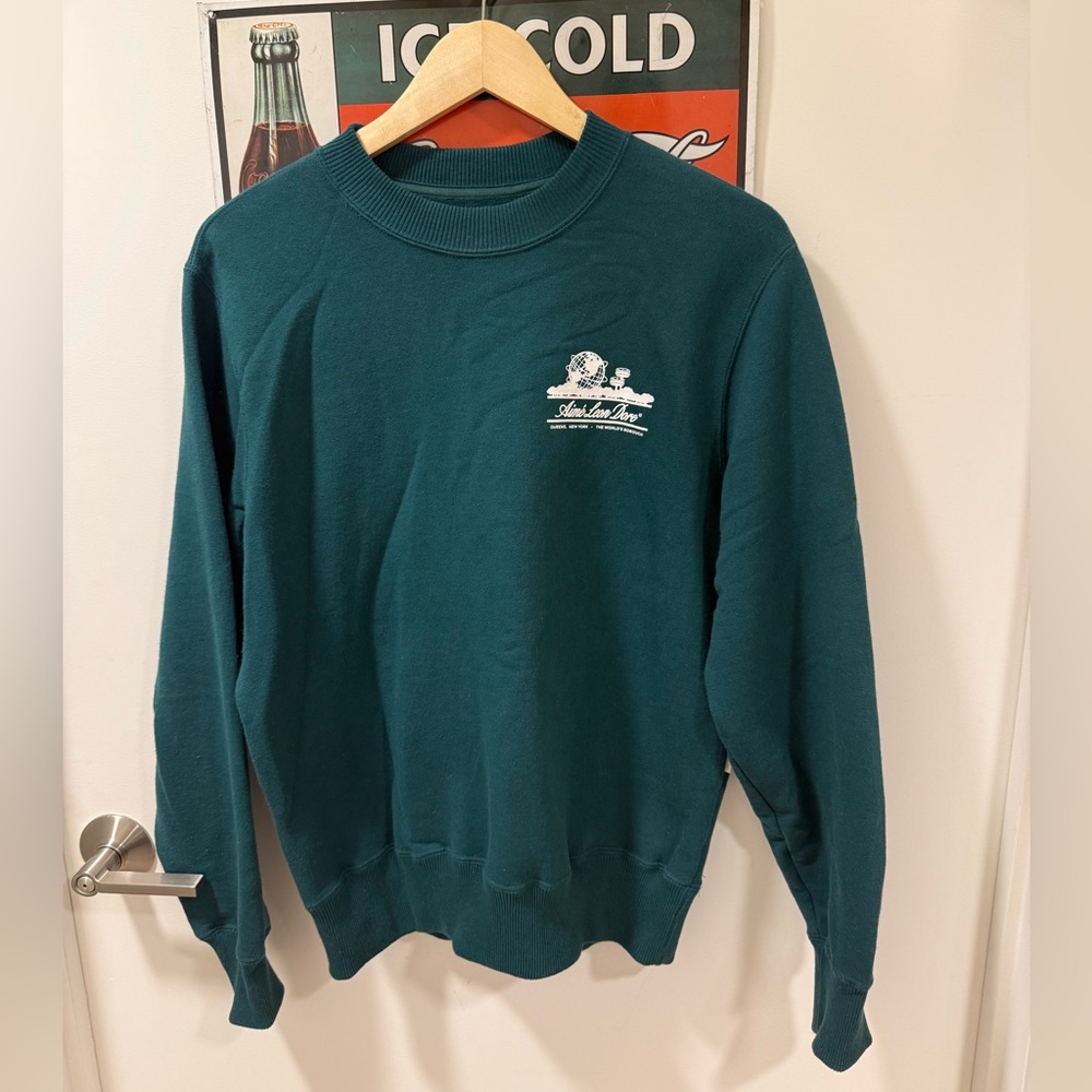 Aime Leon Dore Men's Extra Small Unisphere Crewneck Sweatshirt